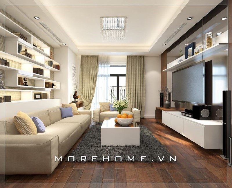 Bộ ghế sofa đẹp, sang trọng góp phần mang tới sự tiện nghi và ấm cúng cho không gian sống của gia đình.